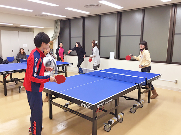 【株式会社　タクティブ】第二回東京都看護協会主催の卓球イベント