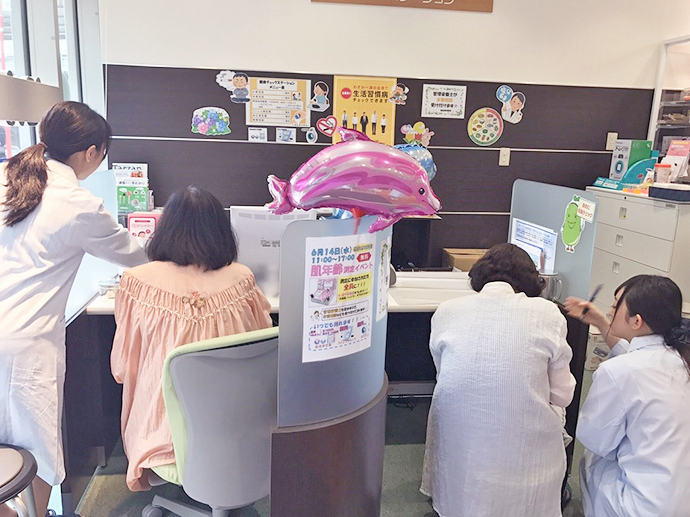 【日本調剤株式会社】日本調剤 銀座泰明薬局にて、健康イベントを実施しました